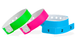 Neon Wristbands – Custom and In-stock Event Bracelets