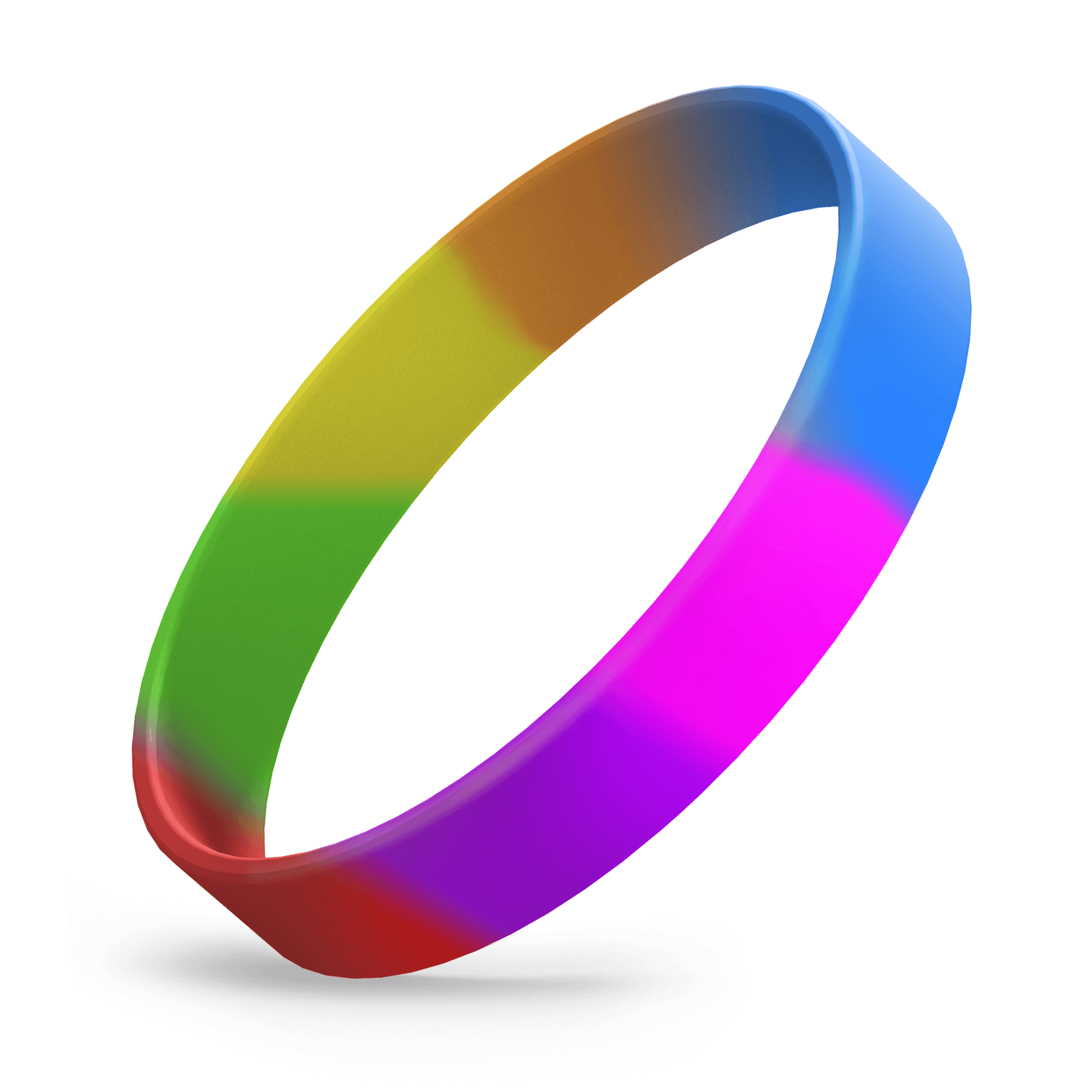 Ink Injected 1/2 (Rainbow Segmented)