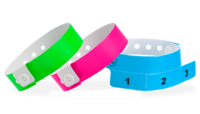 Vinyl vs. Tyvek® Wristbands: Which is Right for Your Event?