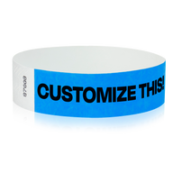Custom Solid Color Tyvek® Wristbands (500/Pack)