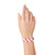 Coral Red Stripe