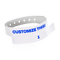 Custom Regular Cash Tag - 1 Tab Vinyl Wristbands