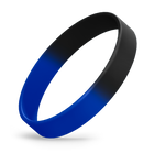 Embossed Printed - Custom Adult Silicone Wristbands