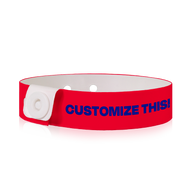 Custom Narrow Vinyl Wristbands