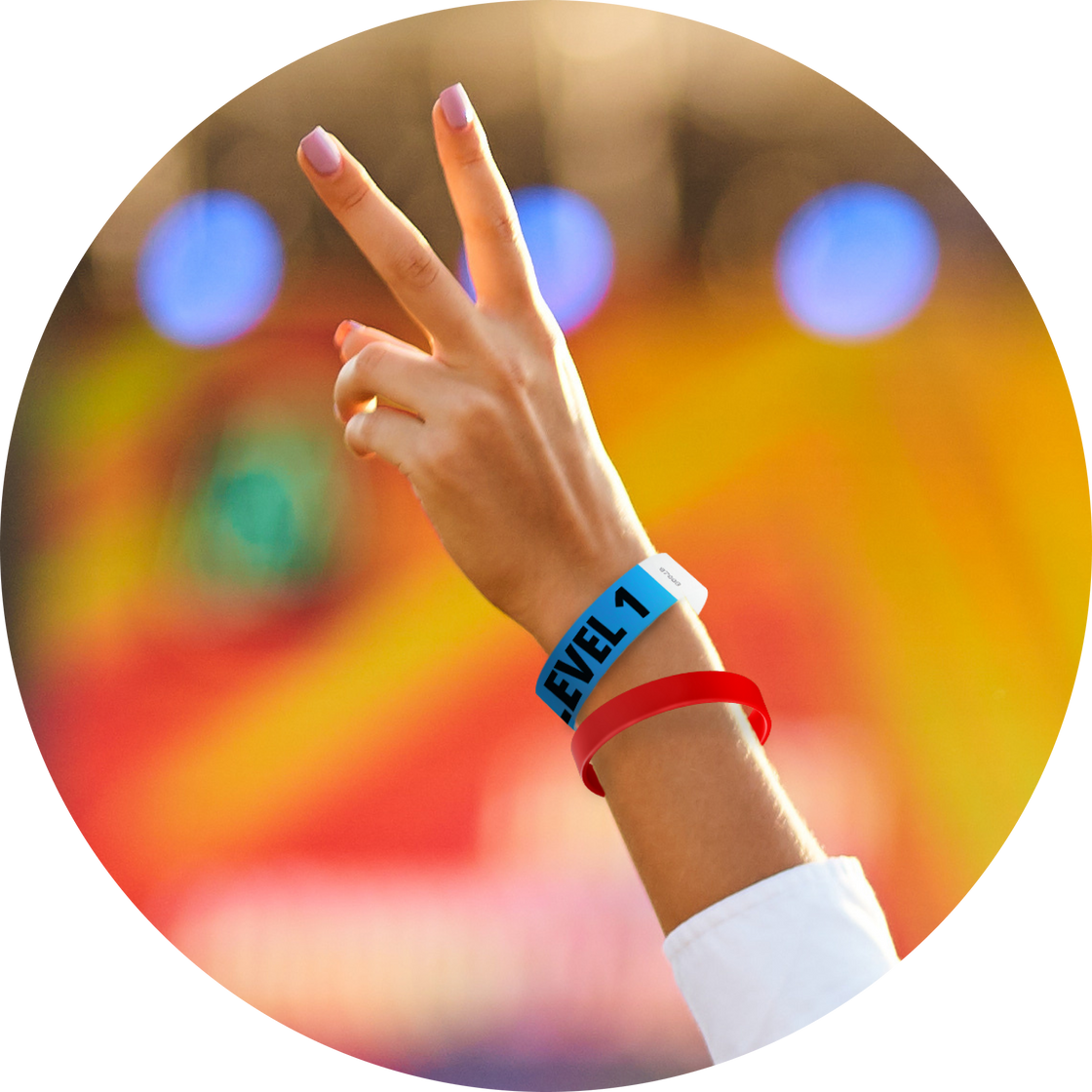 Wristbands lifestyle photo