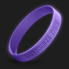 Debossed - Custom Silicone Wristbands