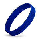 Rush Debossed - Custom Adult Silicone Wristbands