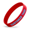 Embossed Printed - Custom Adult Silicone Wristbands