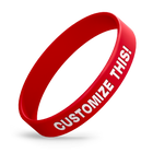 Ink Injected - Custom Adult Silicone Wristbands