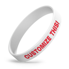 Ink Injected - Custom Adult Silicone Wristbands