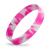 Hot Pink / White Swirl
