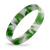 Green / White Swirl