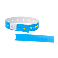 Custom Narrow Plastic Wristbands