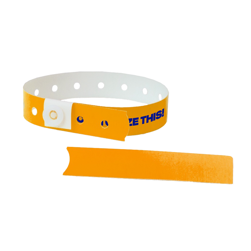 Custom Narrow Solid Color Plastic