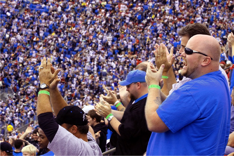 Sporting events can use wristbands for crowd control, giveaways, and more