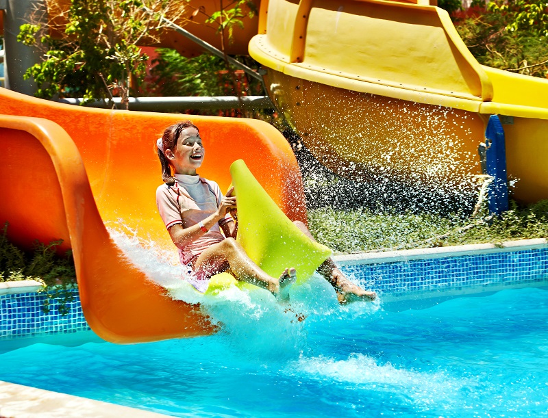 Government owned pools can use wristbands for admission or for height requirements for waterslides
