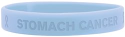 Cornflower blue stomach cancer silicone wristband