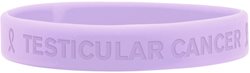 Testicular-Cancer_-Lavender_edited.jpg Lavender testicular cancer silicone wristband