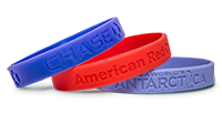 Debossed Silicone Wristbands