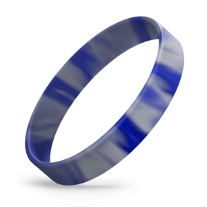 Reflex Blue / Grey Swirl