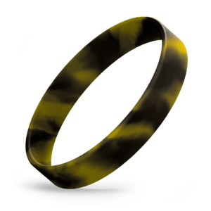 Black / Yellow Swirl