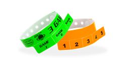cash tag wristbands