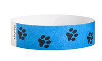 Animal Tracks on Blue thumbnail