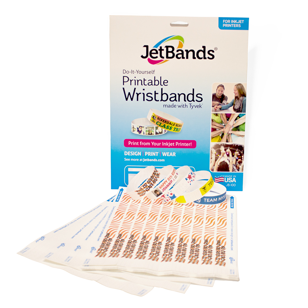 Do It Yourself Tyvek® Wristbands