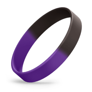 Black / Purple Segmented