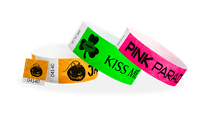 custom tyvek wristbands