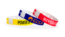 paper wristbands or plastic wristbands