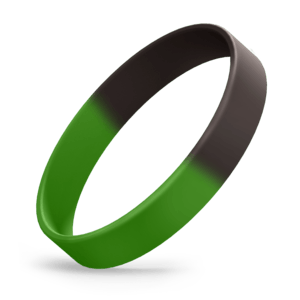 Black / Green Segmented