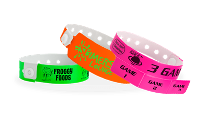 Cheap personalized paper wristbands