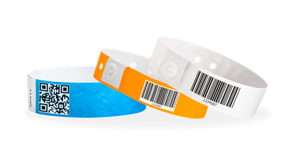 Bar Code & Variable Data Wristbands