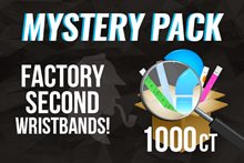 Factory second wristbands