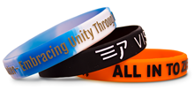 Custom Silicone Wristbands And Rubber Bracelets Fast Production Embossed Printed Silicone Wristbands