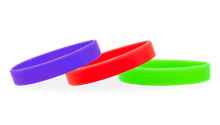 solid silicone wristbands