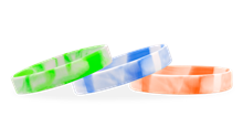 Silicone Swirl Wristbands