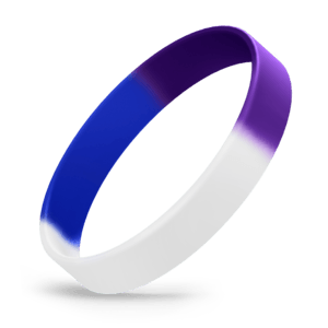 Reflex Blue / White / Purple Segmented