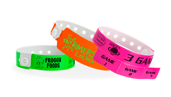 vinyl snap wristbands