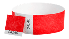 1" Voucher Tyvek® Wristbands