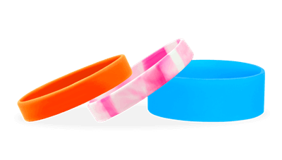 In stock Silicone Wristbands