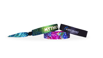 Cloth wristbands for events