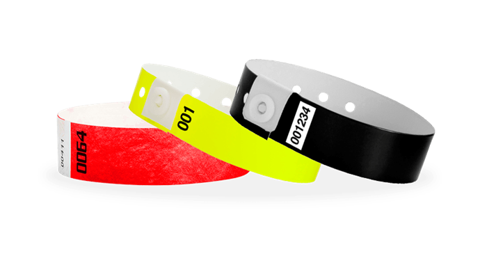 Custom Number Wristbands