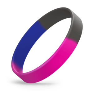 Reflex Blue / Black / Hot Pink Segmented