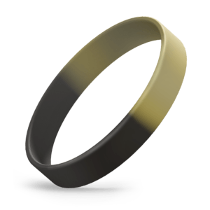 Black / Gold Segmented
